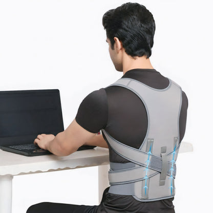 Posture Corrector Belt for Back Pain Relief And Shoulder Support Belt (Universal Size)